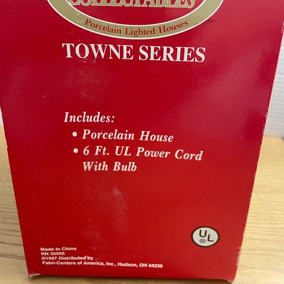 1997 Dickens Collectables Towne Series Hatfield Haberdashery Christmas Village - Picture 12 of 15